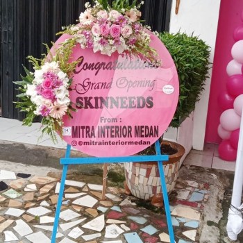 papan bunga akrilik Medan