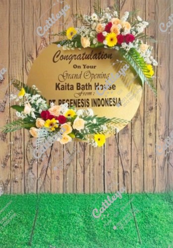 papan bunga akrilik