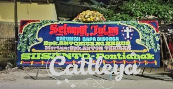 papan bunga Medan mahkota bunga segar