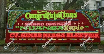 papan bunga grand opening murah