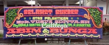 papan bunga Medan selamat sukses